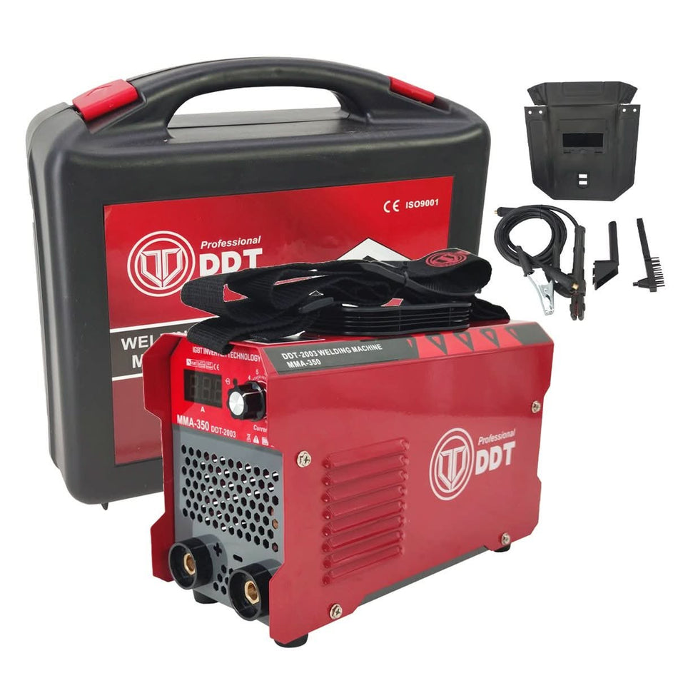 Aparat sudura DDT PROFESSIONAL DDT-2003, MMA 350A, Invertor, LCD, Tehnologie IGBT, Cutie Transport, 220V