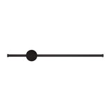 Aplica LED liniara neagra 11W, 550 lm, 600x100x60 mm, 4000K