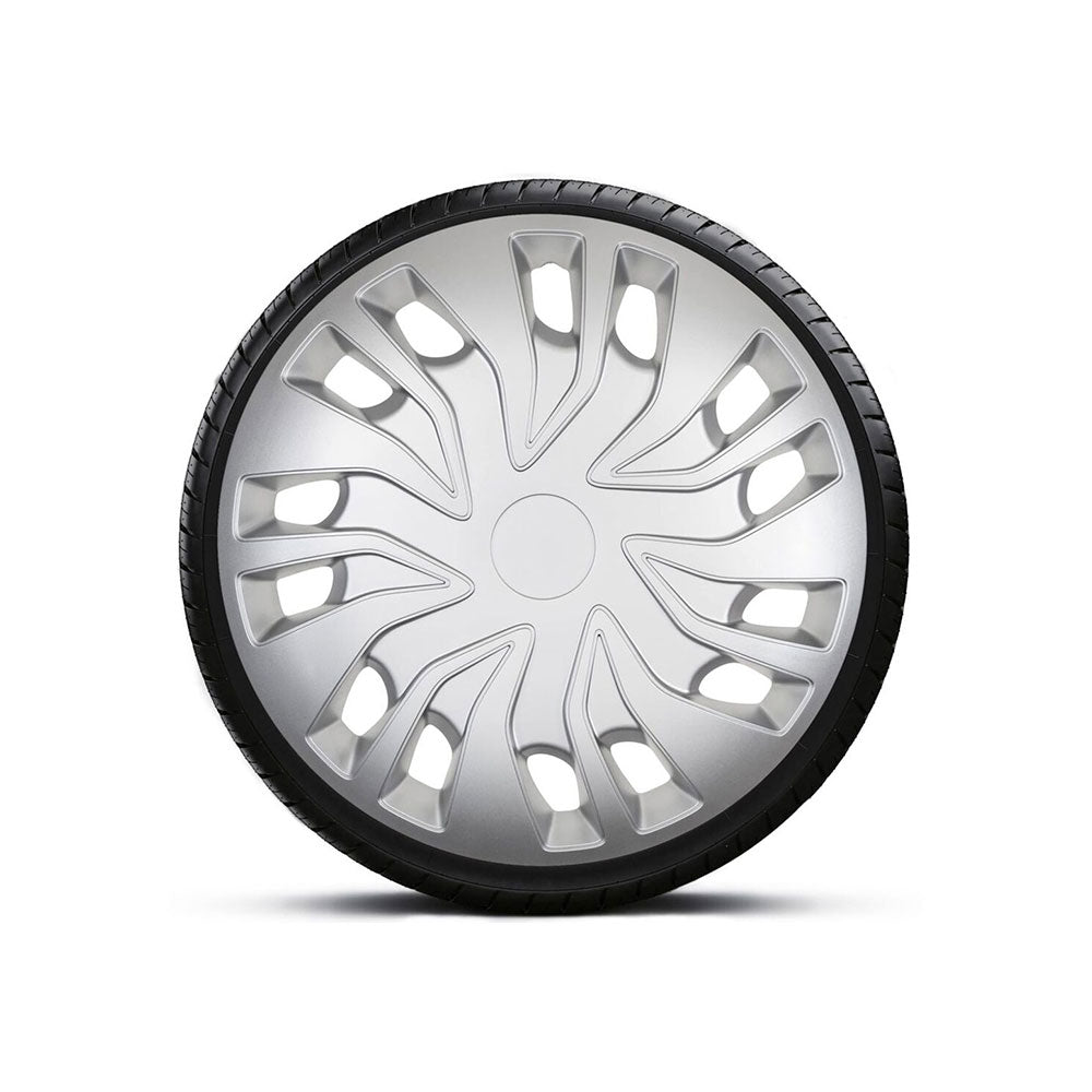 Set 4 capace roți universale 15 inch Fast Van, material plastic ABS