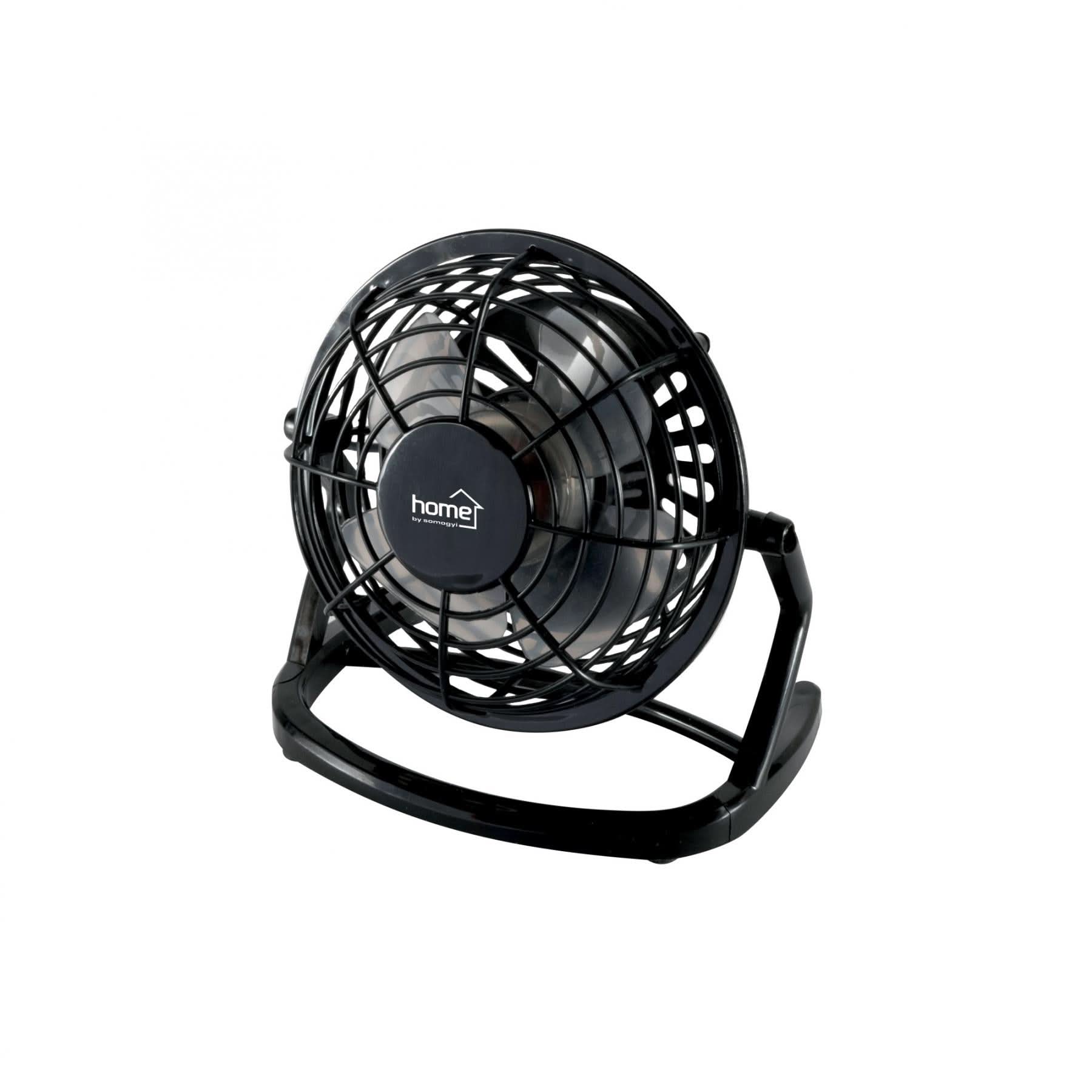 Ventilator de Masa USB TF 10, 10 cm, Negru – Racorire Portabila si Eficienta