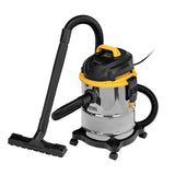 Aspirator Denzel EVC15, 1200 W, rezervor 15 L, furtun 2 m, puternic si compact