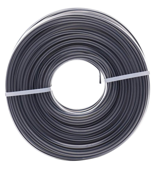 Fir motocoasa armat 2.7mm x 12m, gri