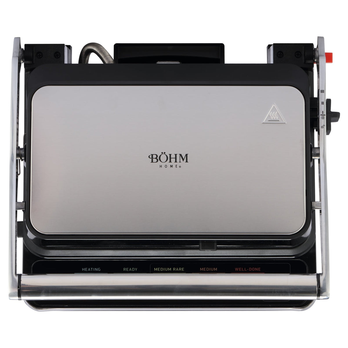 Gratar electric BÖHM HOME BEGM160DS, 1600 W, placi detasabile