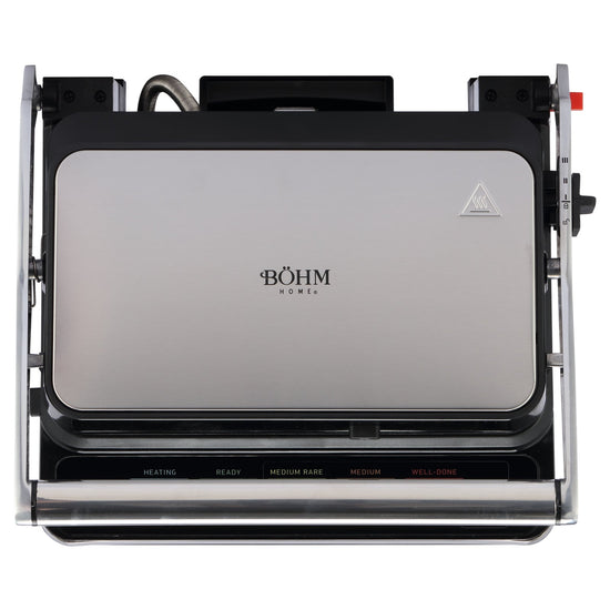 Gratar electric BÖHM HOME BEGM160DS, 1600 W, placi detasabile