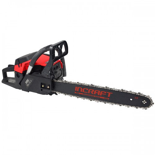 Motofierastrau pe benzina INCRAFT FMI-6300CR, 6.3 kW, 8.5 CP, 2 lame, 2 lanturi, 450 mm
