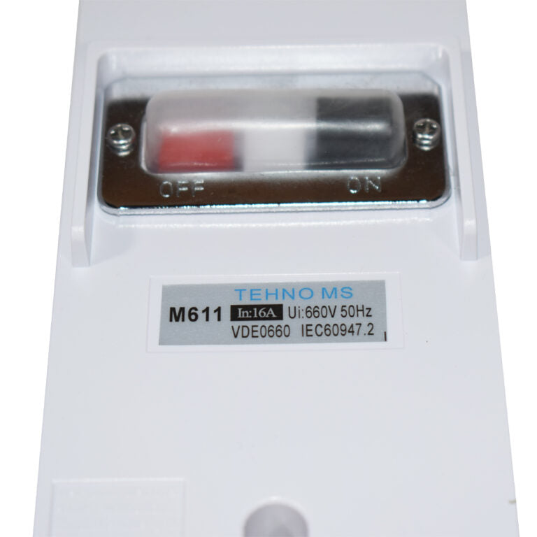 Intrerupator START/STOP 16A cu protectie termica, 220/380V, pentru motoare electrice