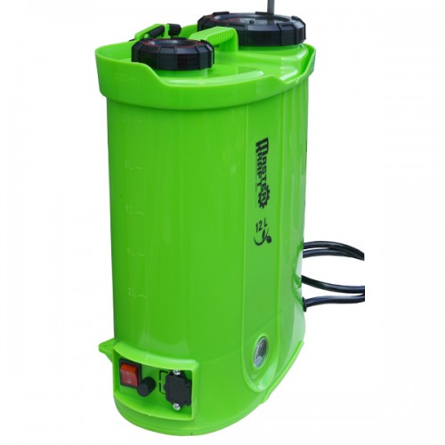 Pompa de stropit electrica (vermorel) Master Kraft KF-12C-12, 12L, acumulator 12V 8Ah, tub inox