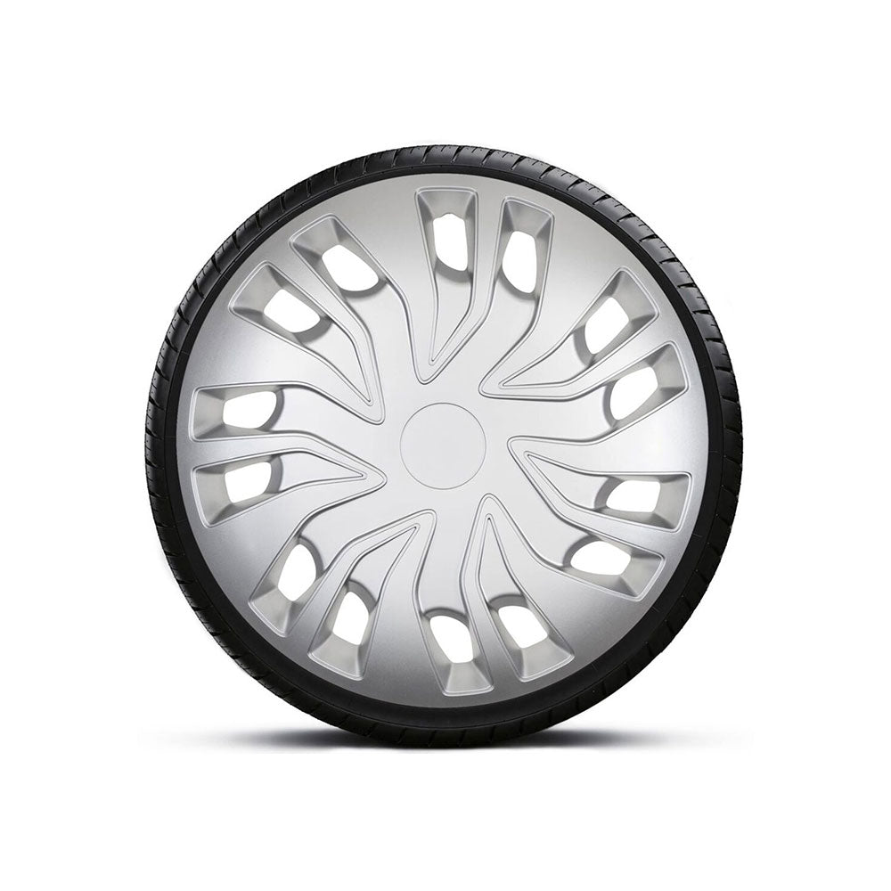 Set 4 capace roți universale 16 inch Fast Van, material plastic ABS