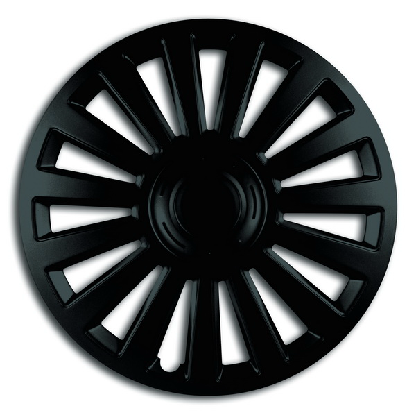 Set Capace Roți 16 inch Negre Luxury, Universale