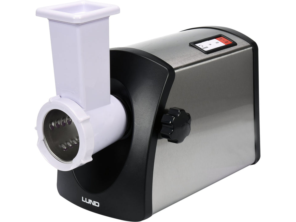 Masina de tocat carne LUND 4in1, 1200W, 3000W maxim, inox, multifunctionala pentru carne, legume, carnati si kebbe