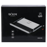 Gratar electric BÖHM HOME BEGM100S, 1000 W, placi reversibile