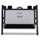 Gratar electric BÖHM HOME BEGM100S, 1000 W, placi reversibile