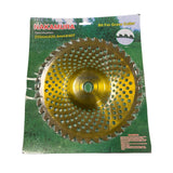 Disc motocoasa cu vidia oval, 255mm x 25,4mm, 40 dinti