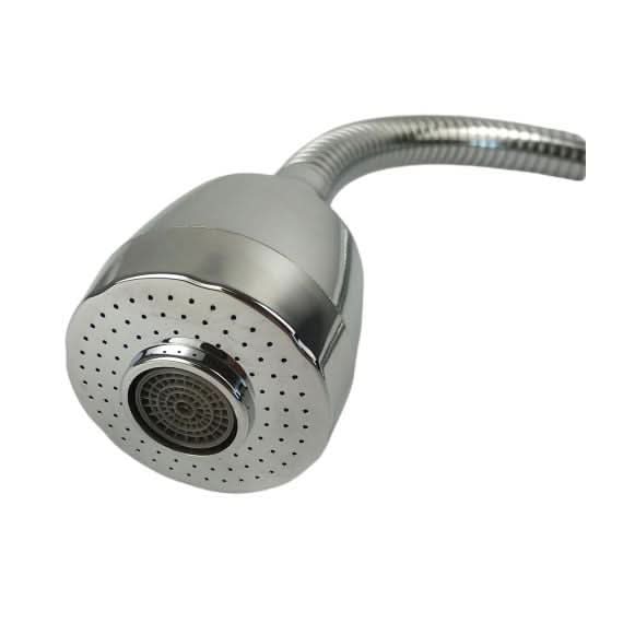 Para Flexibilă MIXXUS de Baterie cu Comandă Cromată, 2 Setări Jet