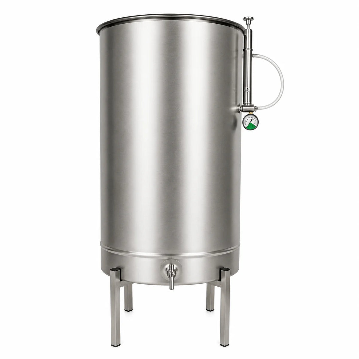 Butoi (Cisterna) INOX 150L, AISI 304, capac flotant, Ø478x890 mm