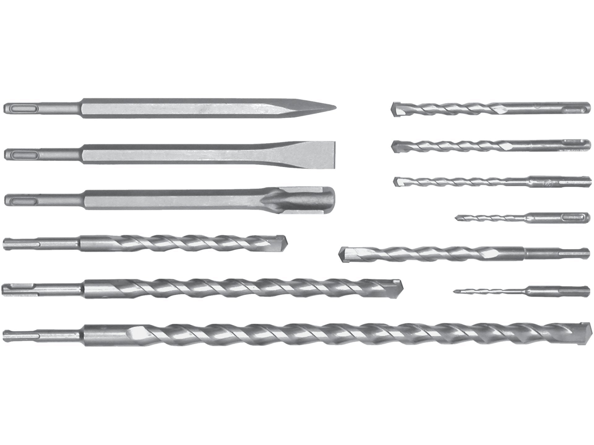 SET BURGHIE SI DALTI SDS PLUS, 12 BUC