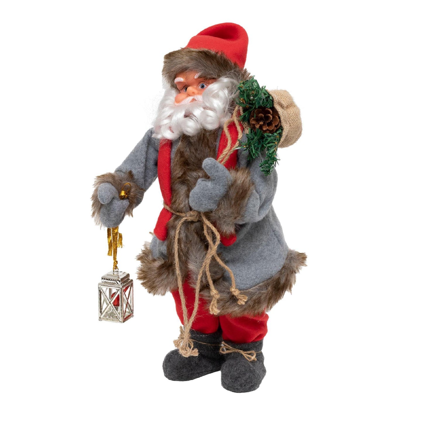 Figurina Mos Dansator cu Muzica 45 cm, Interior, Alimentare 3xAA – KDD 45