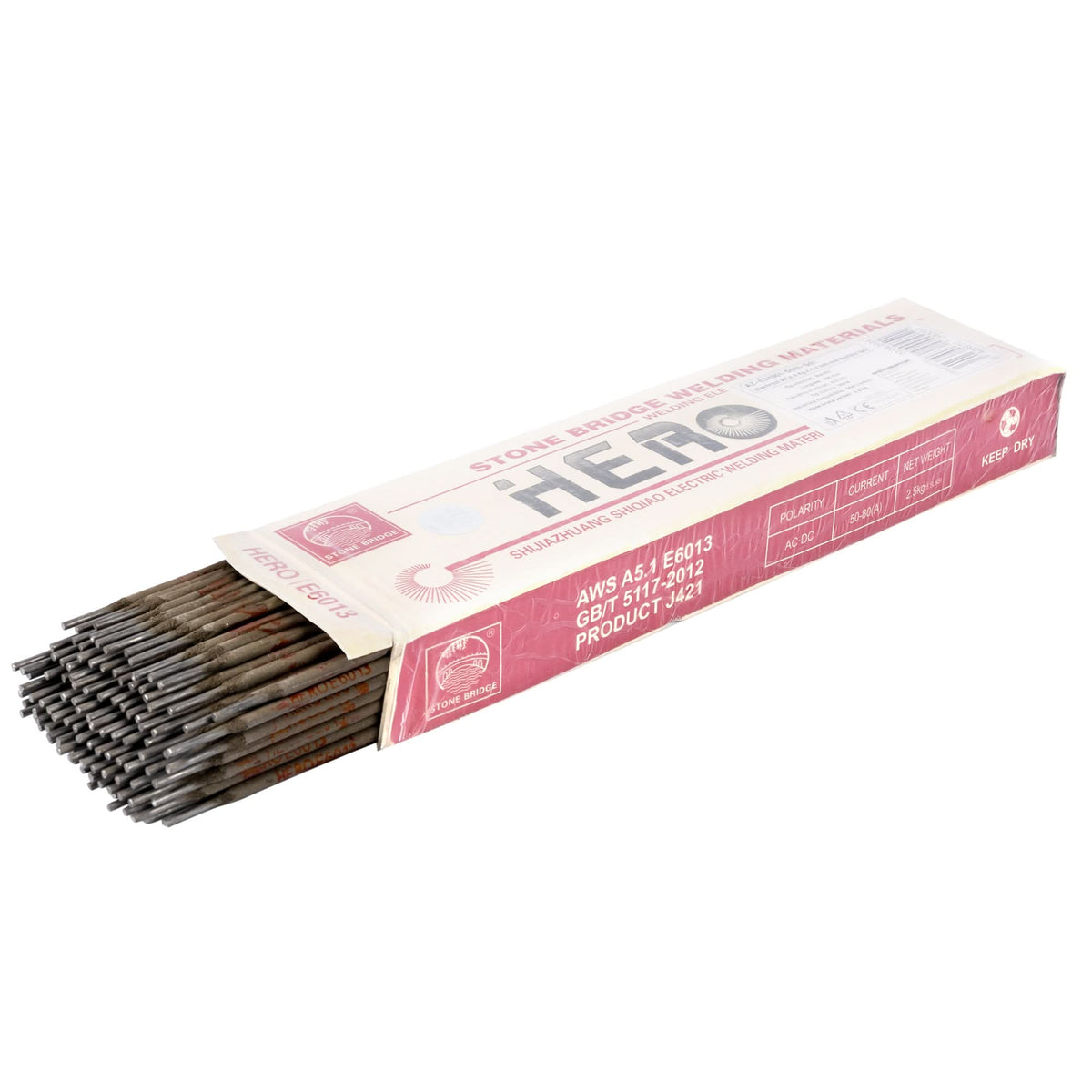 Electrozi rutilici sudura Almaz 2.5x300mm – ideali pentru constructii metalice usoare