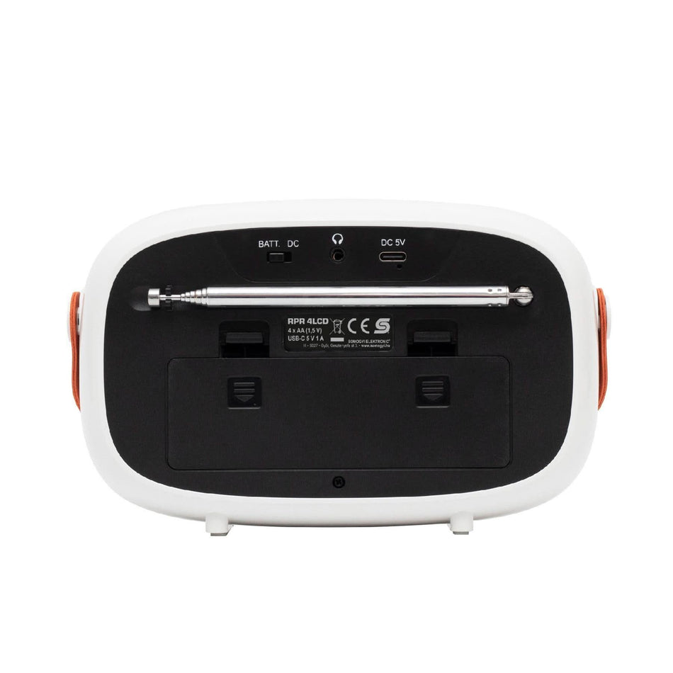 Radio portabil RPR4LCD cu afisaj LCD si functie de desteptator – sunet clar si alarme eficiente