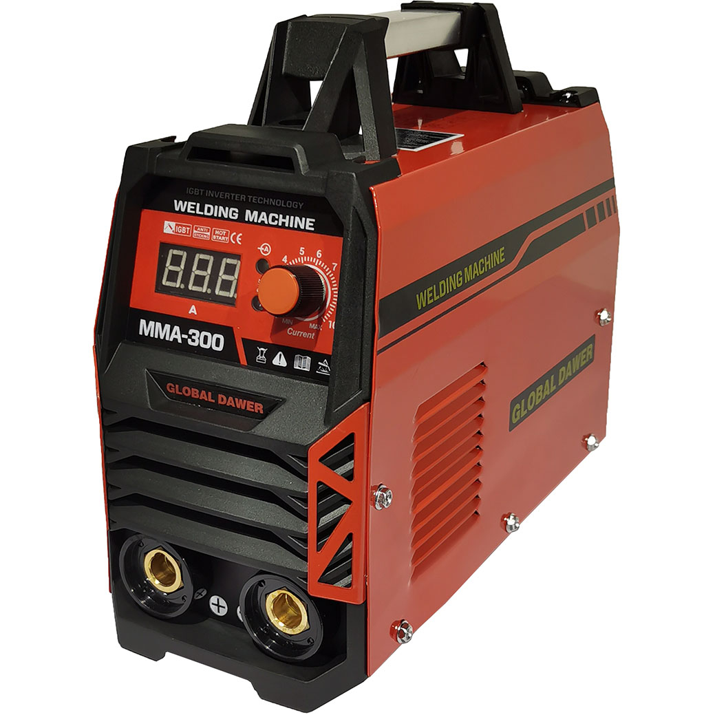 Invertor de Sudura MMA Global Dawer – 300A, Electrozi 2.5–4 mm, Tehnologie IGBT