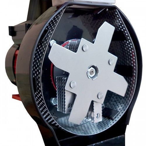 Moara electrica de furaje INCRAFT CR-3500, 3.5 kW, 20 ciocanele, 4 site, 200 kg/h, 10L