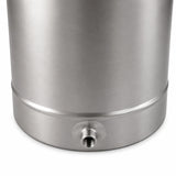 Butoi inox 185L cu capac flotant si camera din silicon, AISI 304 Italia