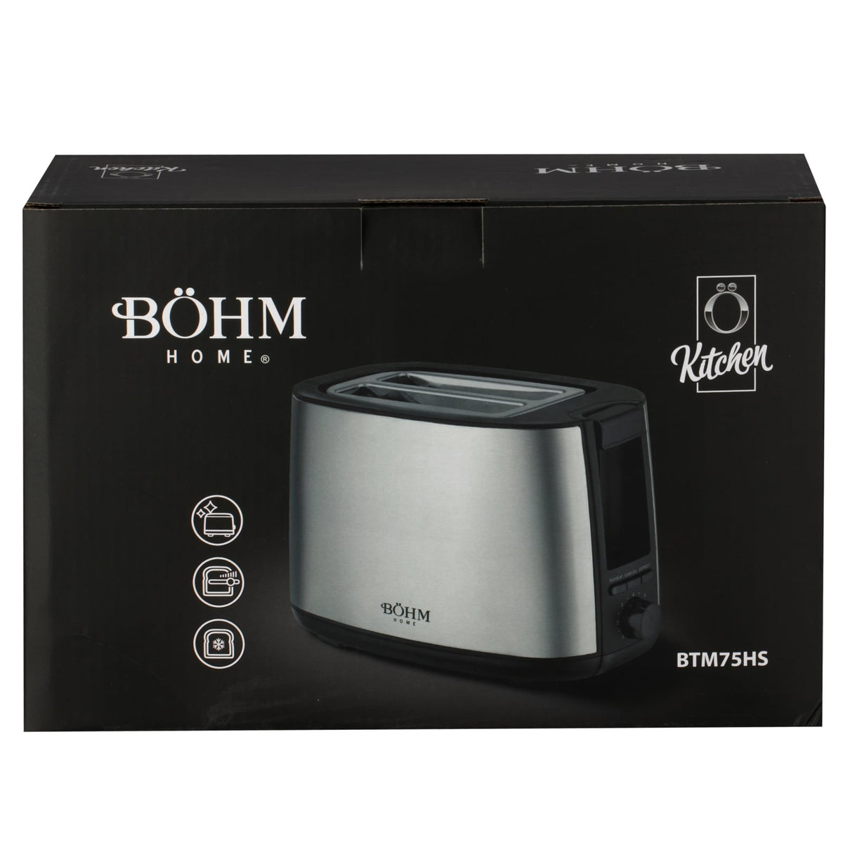 Prajitor paine BÖHM HOME BTM75HS, 750 W, 7 niveluri