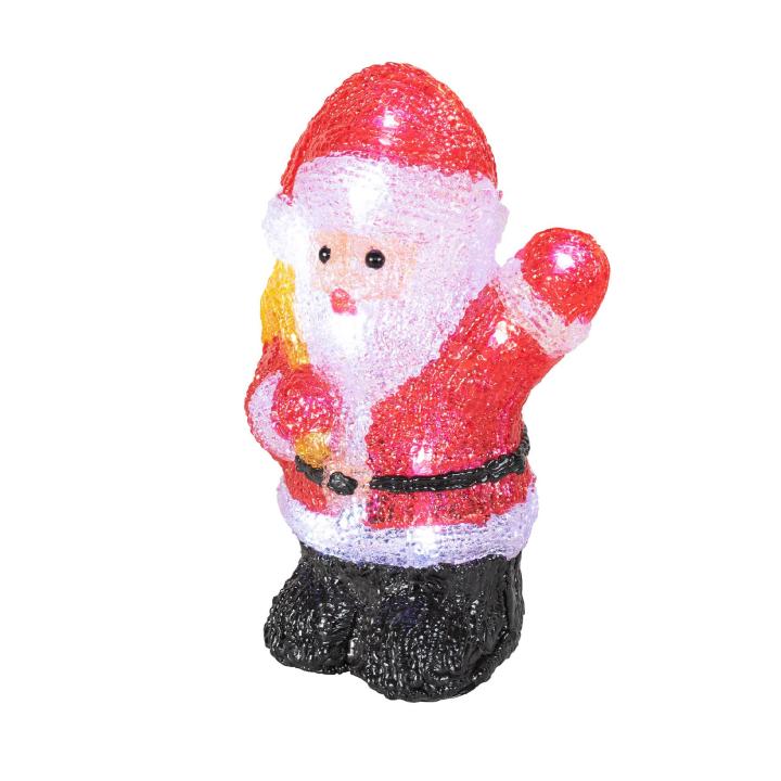 Decor LED Mos Acrilic, Interior si Exterior, 16 LED Alb Rece, 16x23x10 cm, KDA11