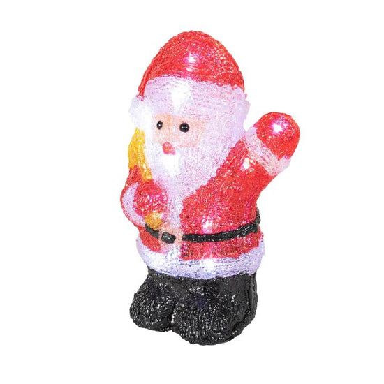 Decor LED Mos Acrilic, Interior si Exterior, 16 LED Alb Rece, 16x23x10 cm, KDA11