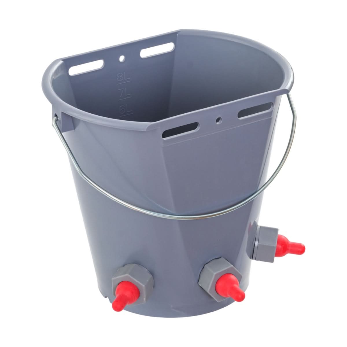 Galeta de alaptare pentru miei si iezi, 3 tetine, 8 litri