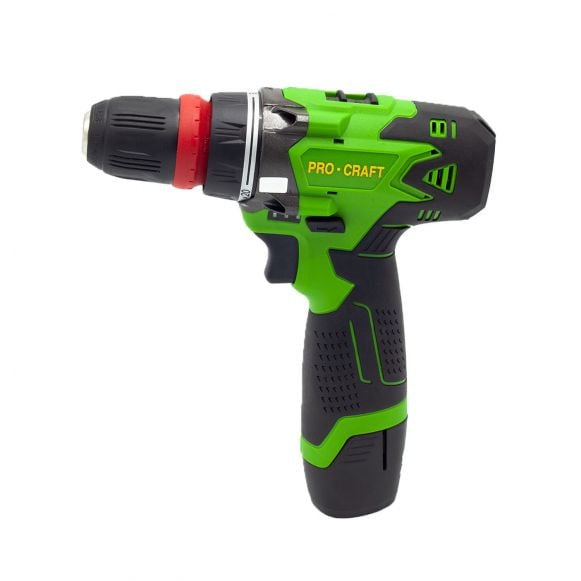 Autofiletanta cu acumulator Procraft Industrial PA12Li DFR, 12V, 2Ah, 350-1200 rpm, mandrina detasabila