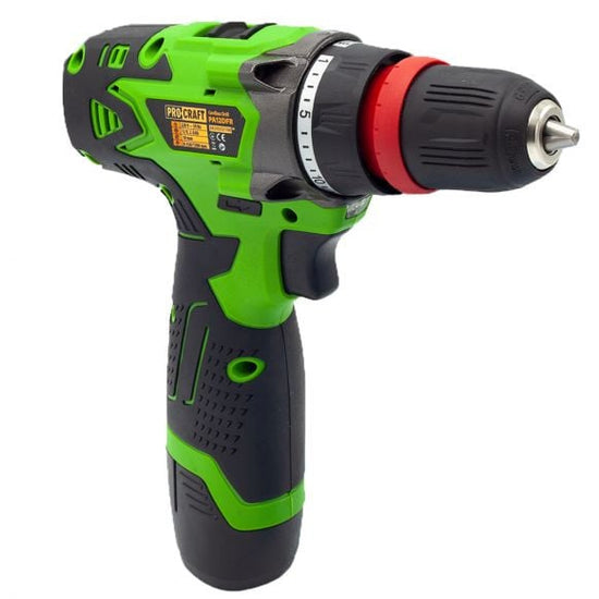 Autofiletanta cu acumulator Procraft Industrial PA12Li DFR, 12V, 2Ah, 350-1200 rpm, mandrina detasabila