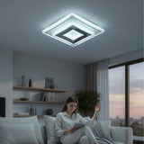 Plafoniera LED Sinope 56W, 4600lm, 300x300x50mm