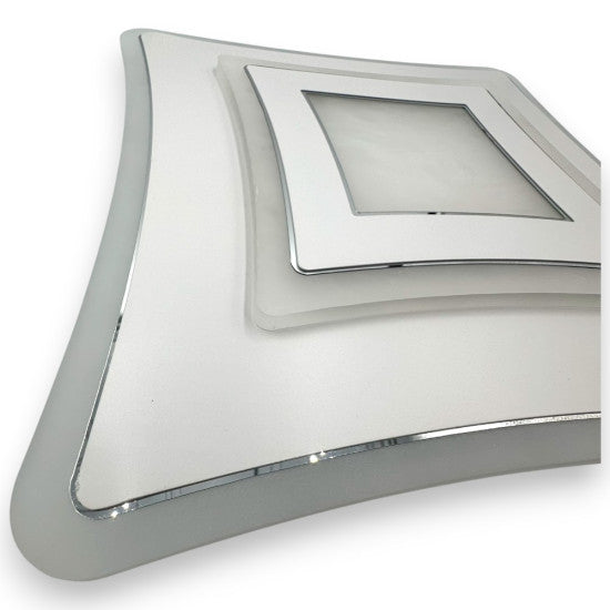 Plafoniera LED Sinope 56W, 4600lm, 300x300x50mm