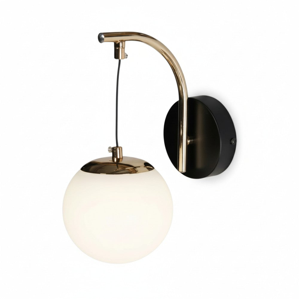 Aplica LED Pica Negru+Auriu, 9W, 850 lm, 130x280mm