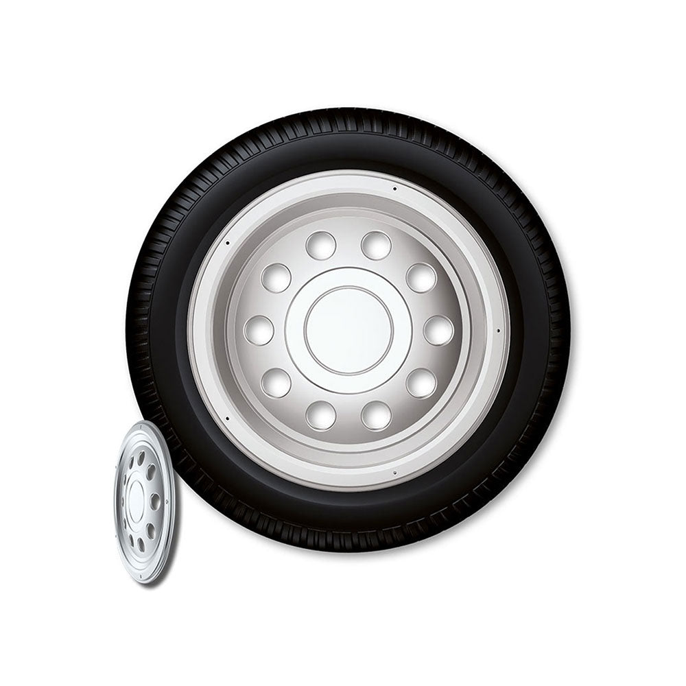 Set 2 capace roți universale 22.5 inch Camion Spate, material plastic ABS
