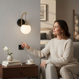 Aplica LED Pica Negru+Auriu, 9W, 850 lm, 130x280mm