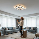 Plafoniera LED Sinope 76W, 5450lm, 400x400x50mm