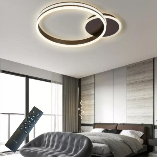 Lustra LED Diotima 100W, 5500lm, 3000K/4000K/6500K, telecomanda
