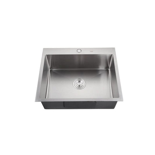 Chiuvetă bucătărie MIXXUS HM5843-215.SUS304, oțel inoxidabil, 580x430mm, cromată, adâncime 215mm
