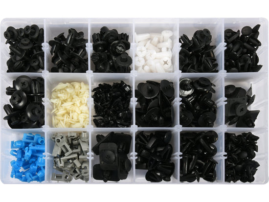 Set clipsuri auto Mazda, 475 bucati, fixare profesionala pentru caroserie si interior