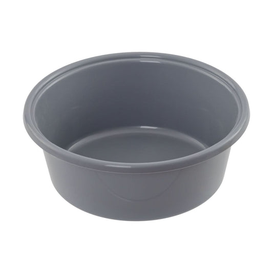 Castron plastic hrana bovine gri 6 litri compatibil suport furajare