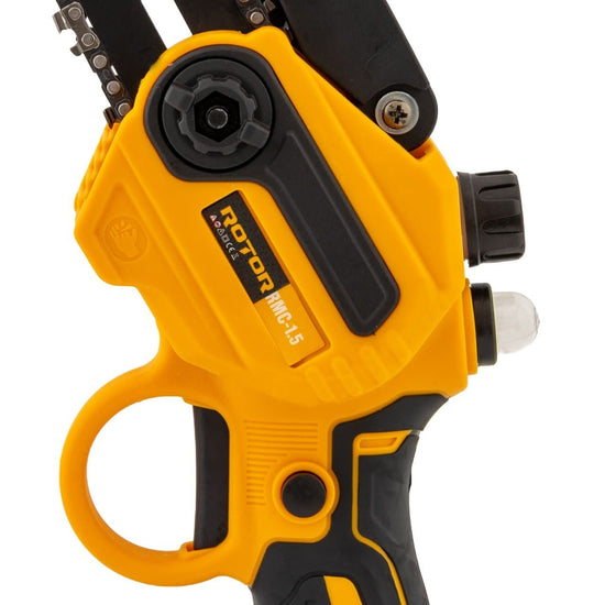 Mini fierastrau pe acumulator ROTOR RMC-1.5, 21V 1.5Ah, 500W, 4500 rpm, lame 6" si 8"