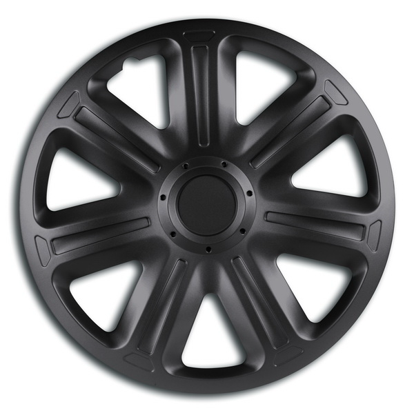 Set 4 Capace Roți Auto MEGA DRIVE Comfort 78512, 15 inch, Plastic ABS, Grafit