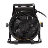 Tun de incalzire ceramic Denzel DHC 2-100, 230V, 0.025/1/2 kW, 100 m³/h, 20 m², termostat reglabil