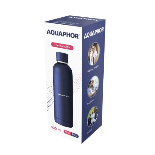 Termos AQUAPHOR PROFESIONAL 0,5L, otel inoxidabil