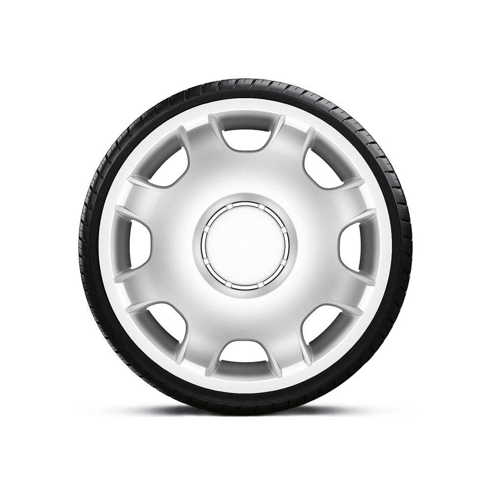 Set 4 capace roți universale 15 inch Speed Van, material plastic ABS