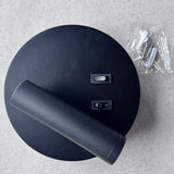 Aplica LED neagra cu spot, 10W, 430 lm, 140x140x68 mm