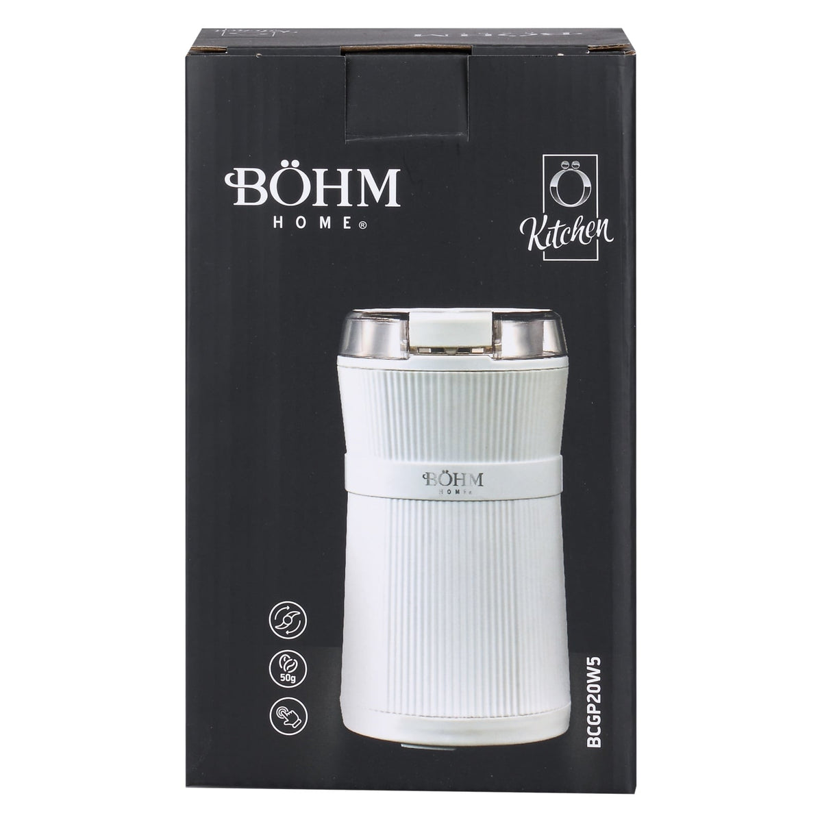 Rasnita cafea BÖHM Home BCGP20W5, 200 W, 50 g