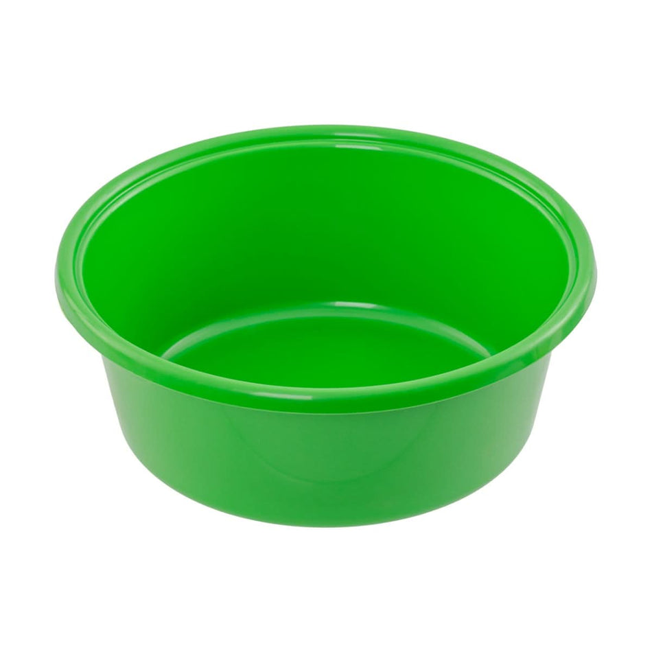 Castron plastic hrana bovine verde 6 litri compatibil suport furajare